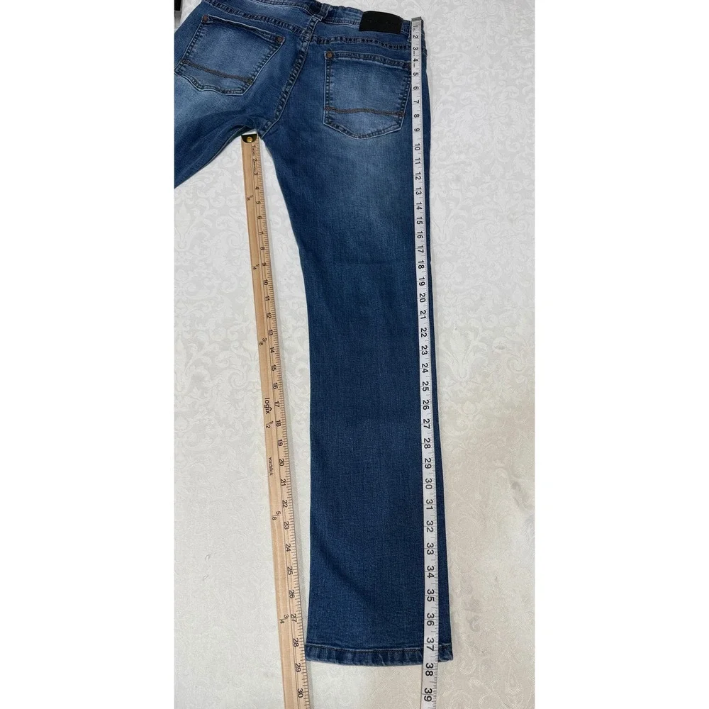 Steve's Jeans Distressed Slim Denim Women 28/30 Blue Ripped Casual Pants Grunge